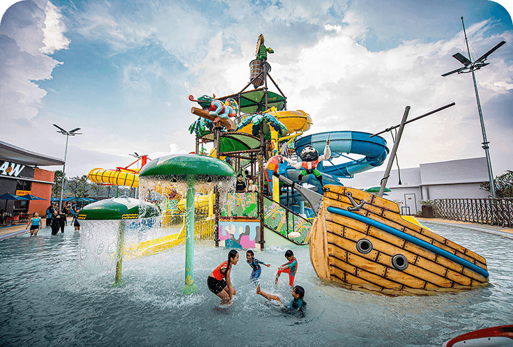 Big Bucket Splash