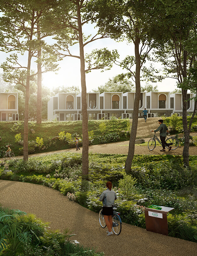 Ring Park pedestrian, cycling and jogging trails