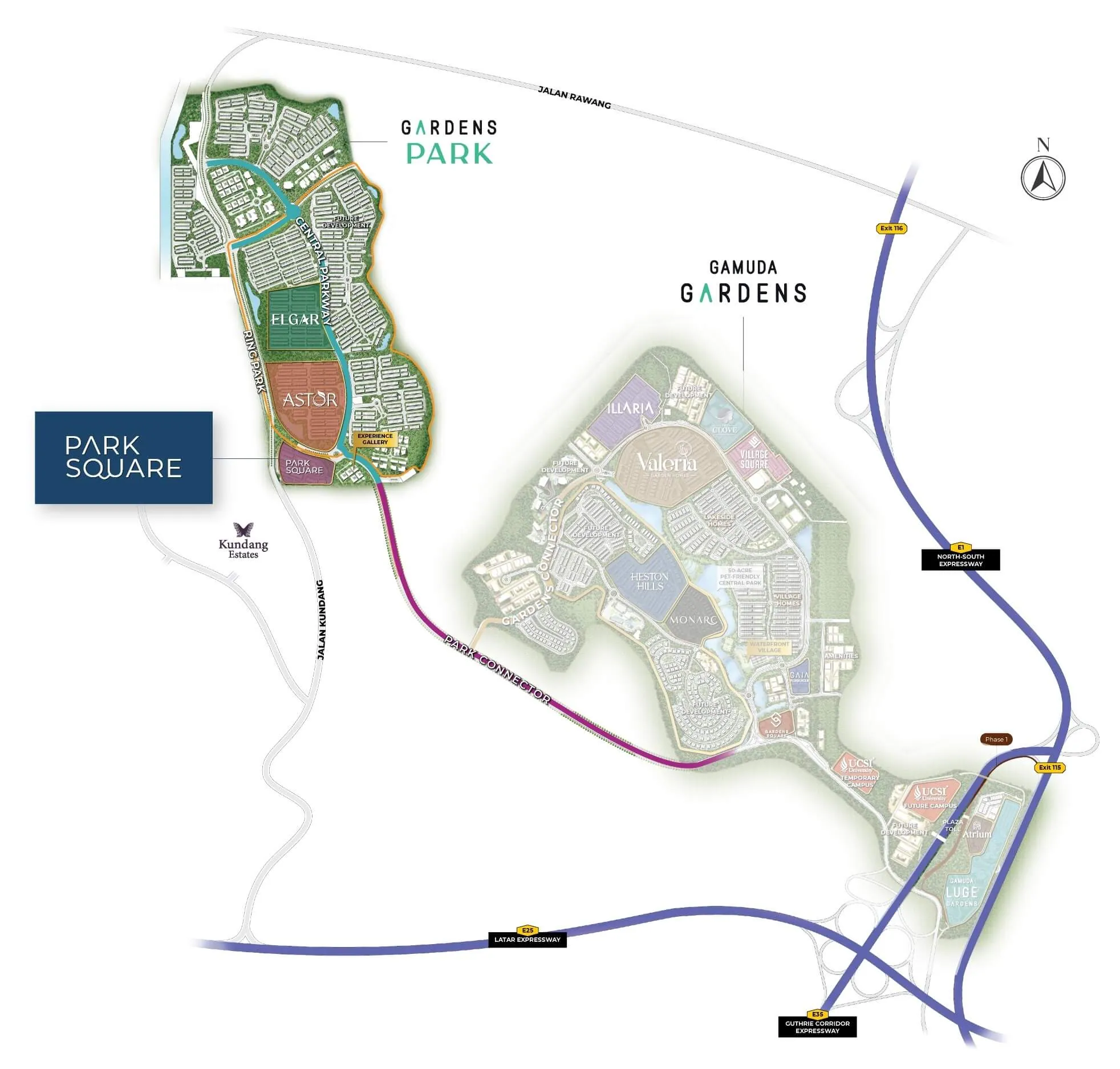Park Square masterplan