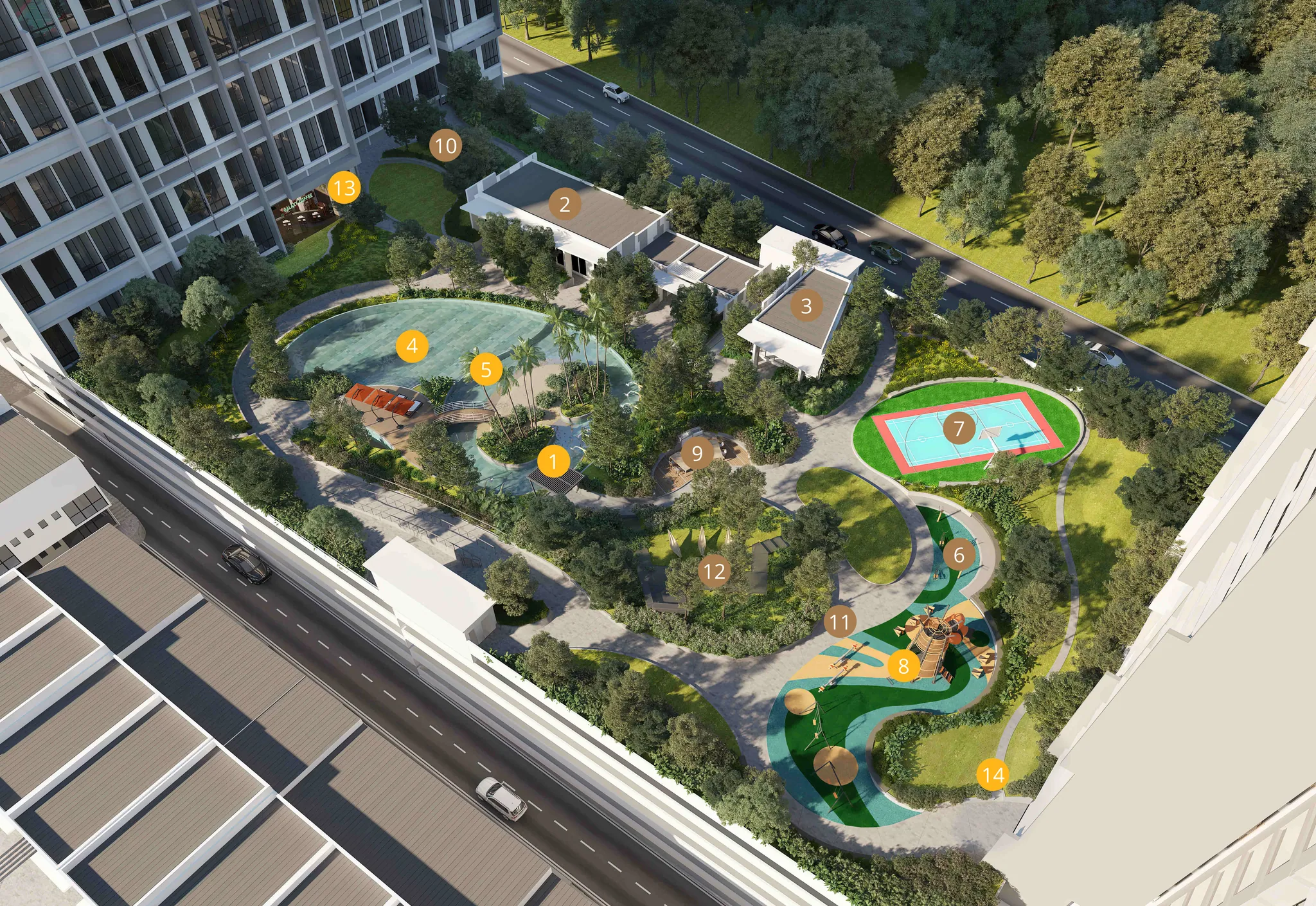 Facility Map | GAIA Residences