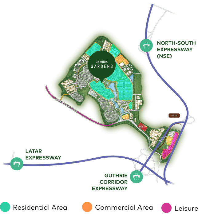 Gamuda Gardens Masterplan